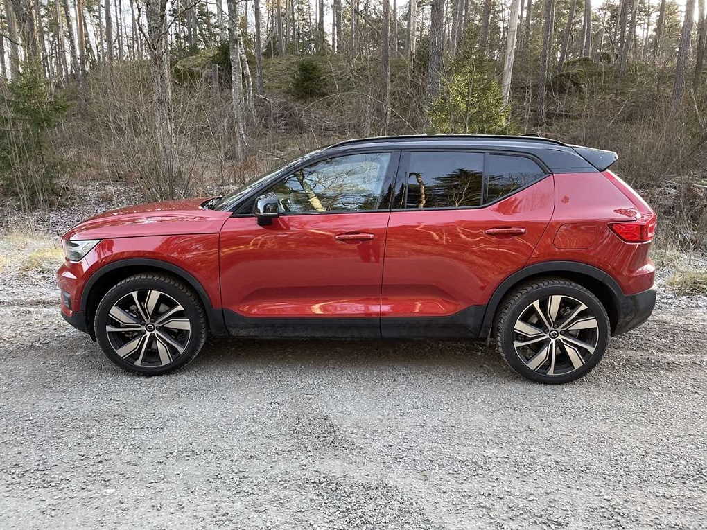 Nybilstest Volvo XC40 elbil Recharge